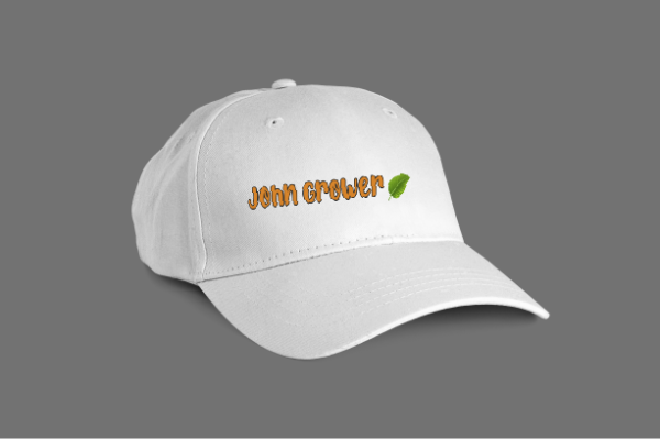 Jgw - Hat - Weed Baseball Cap - White Color
